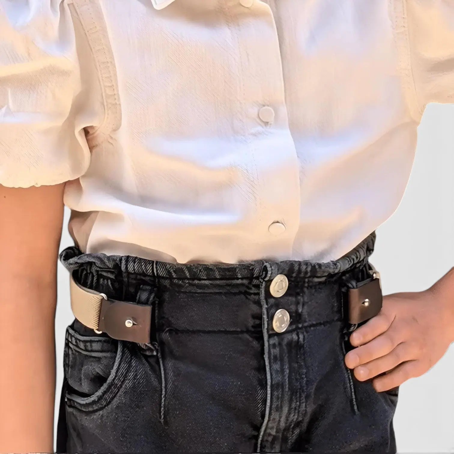 Buckle-Free Elastic Belt for Girls and Boys | Kelvix | Beltary