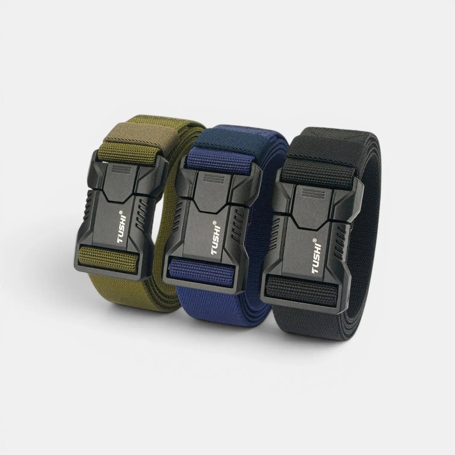 Elastic Nylon Tactical Belt Quick Release Buckle Men's | Takvex | Beltary