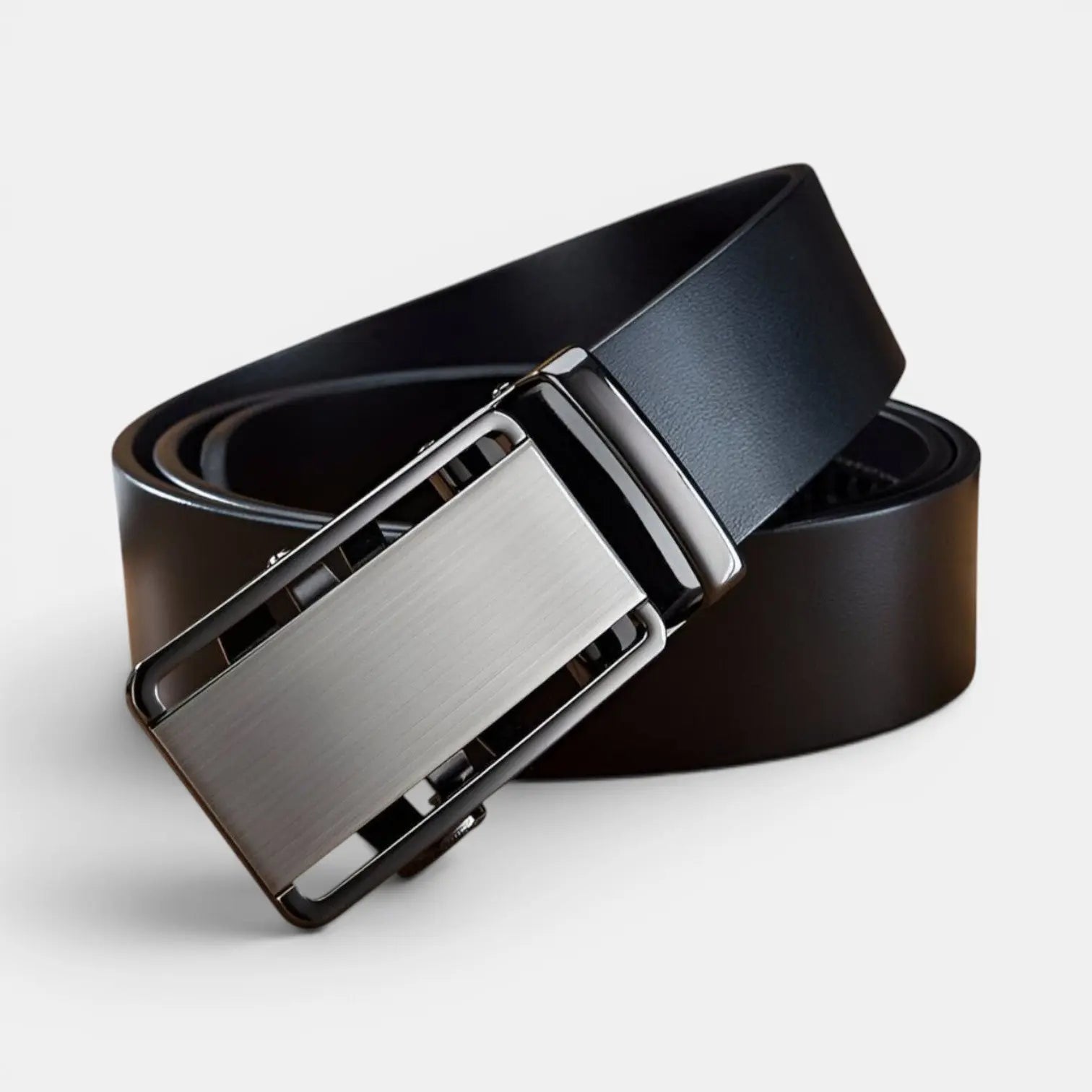 Full Grain Leather Belt Automatic Buckle Men's | Lucvox | Beltary