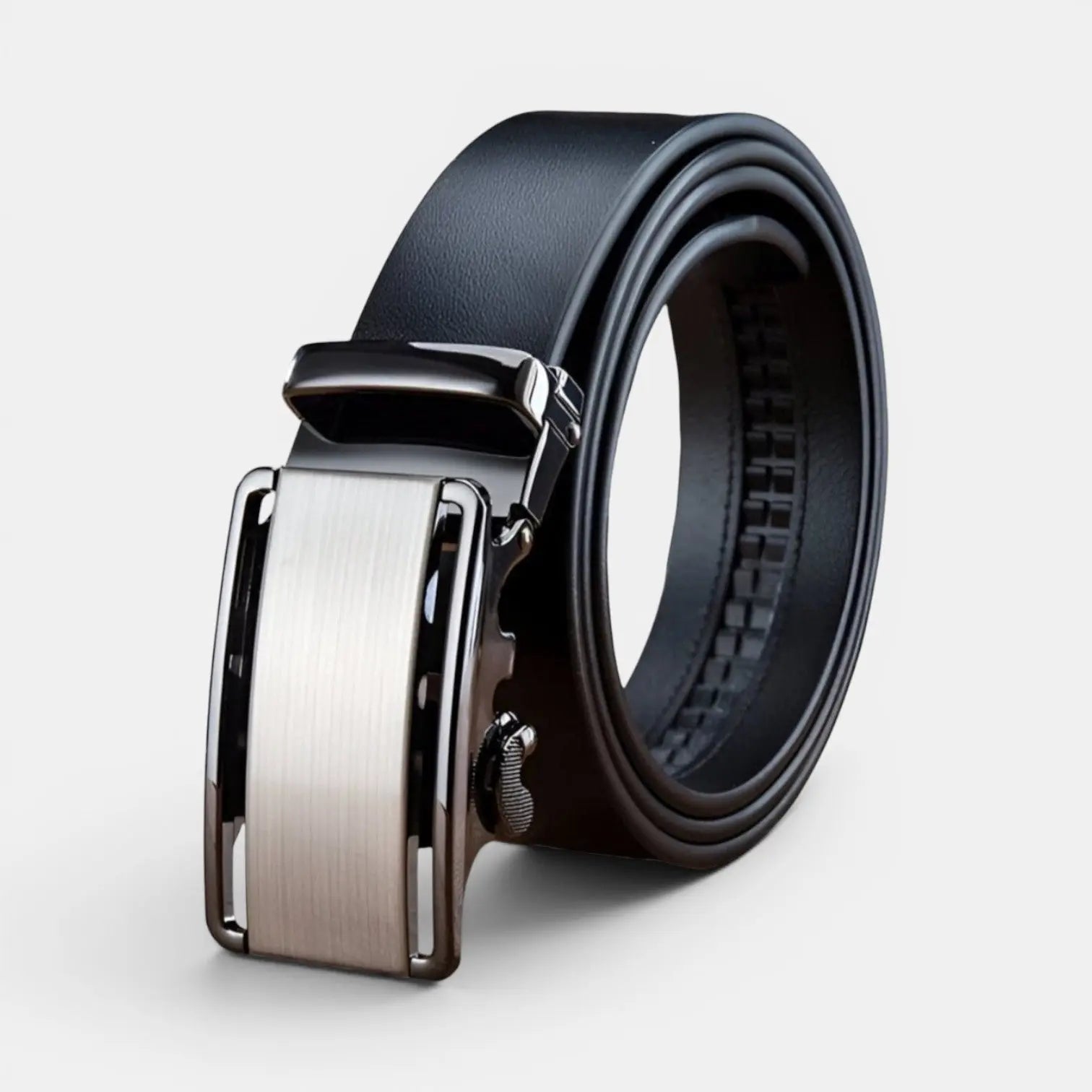 Full Grain Leather Belt Automatic Buckle Men's | Lucvox | Beltary
