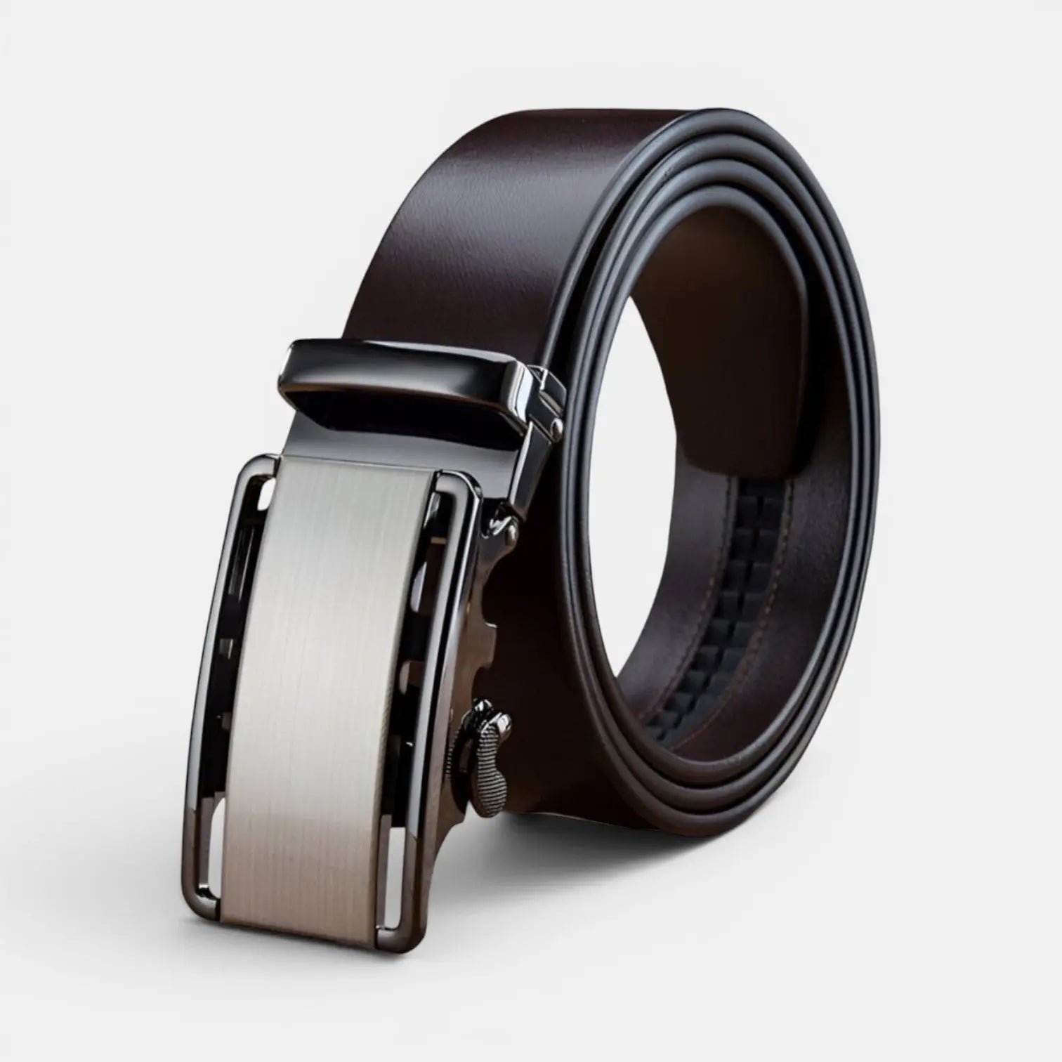 Full Grain Leather Belt Automatic Buckle Men's | Lucvox | Beltary