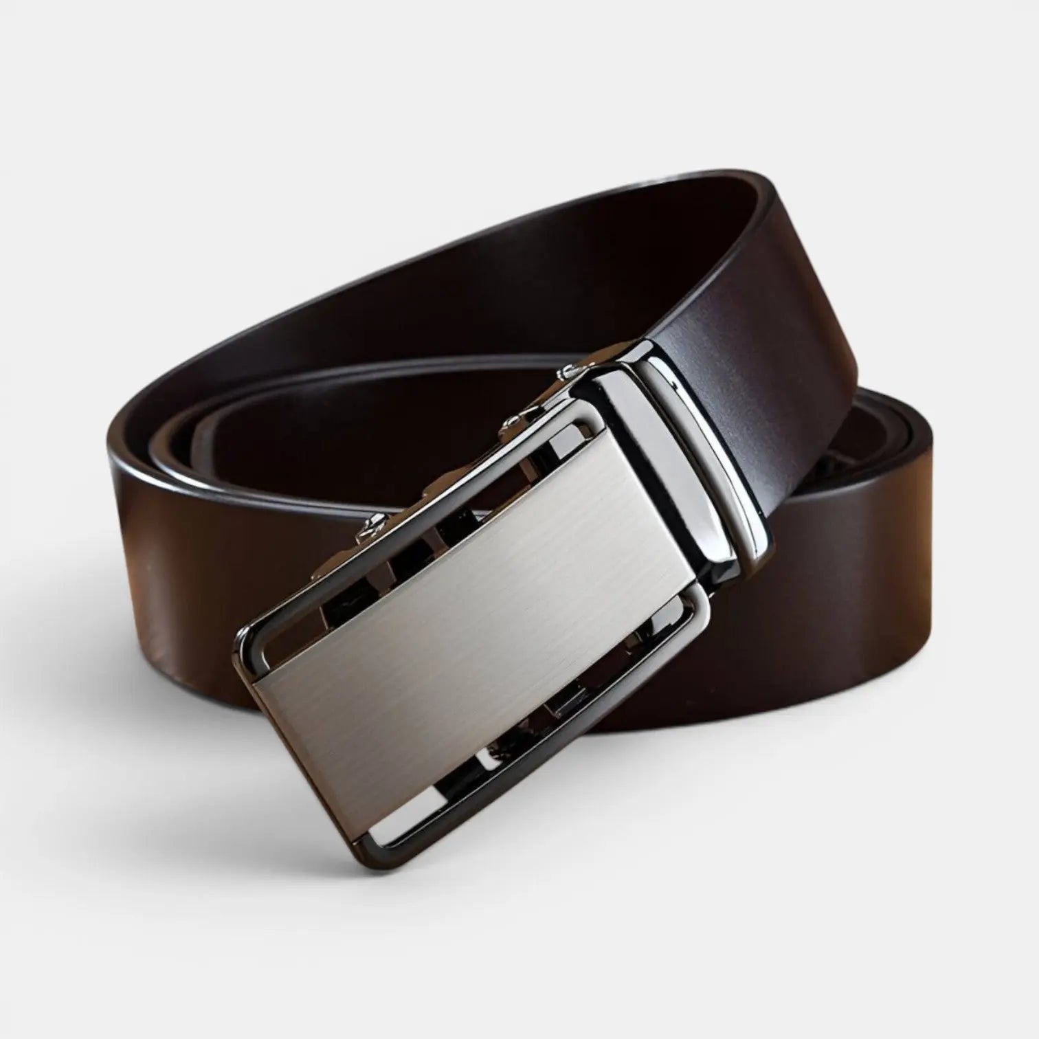 Full Grain Leather Belt Automatic Buckle Men's | Lucvox | Beltary