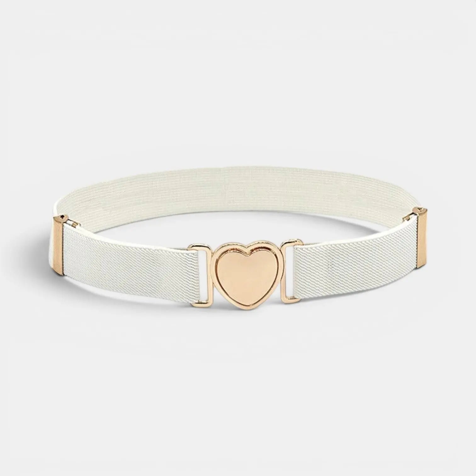 Girls' Elastic Belt Heart Buckle Quick Release | Dotrix | Beltary