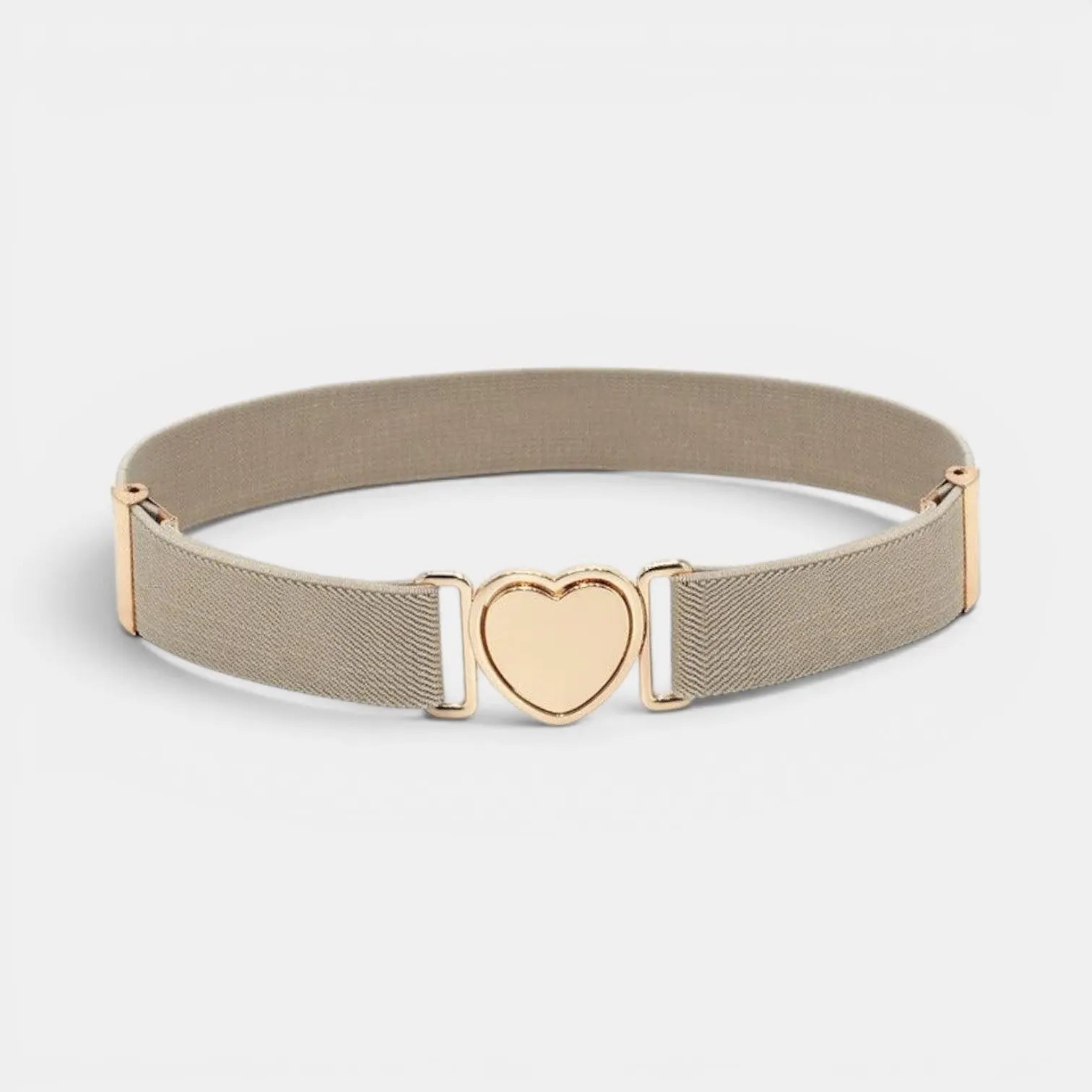 Girls' Elastic Belt Heart Buckle Quick Release | Dotrix | Beltary
