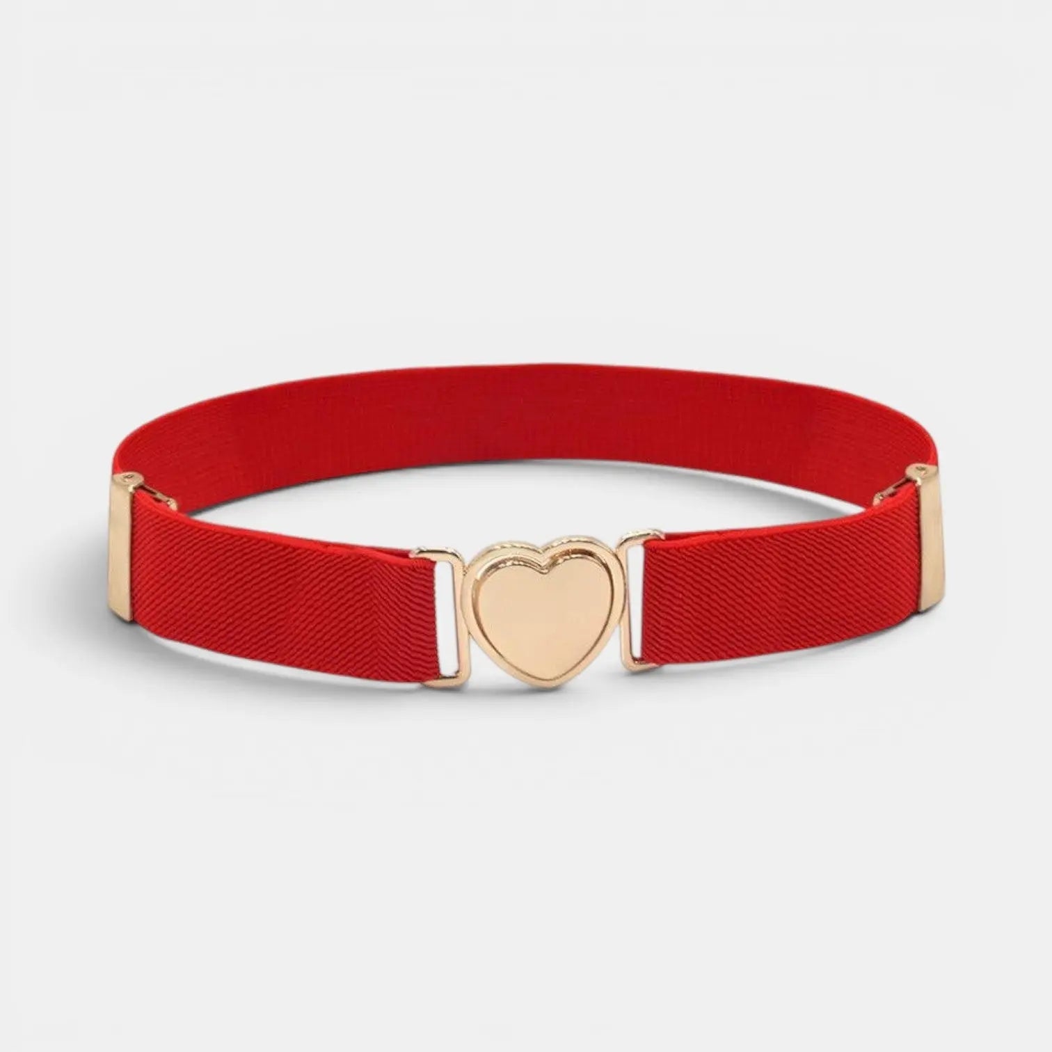 Girls' Elastic Belt Heart Buckle Quick Release | Dotrix | Beltary
