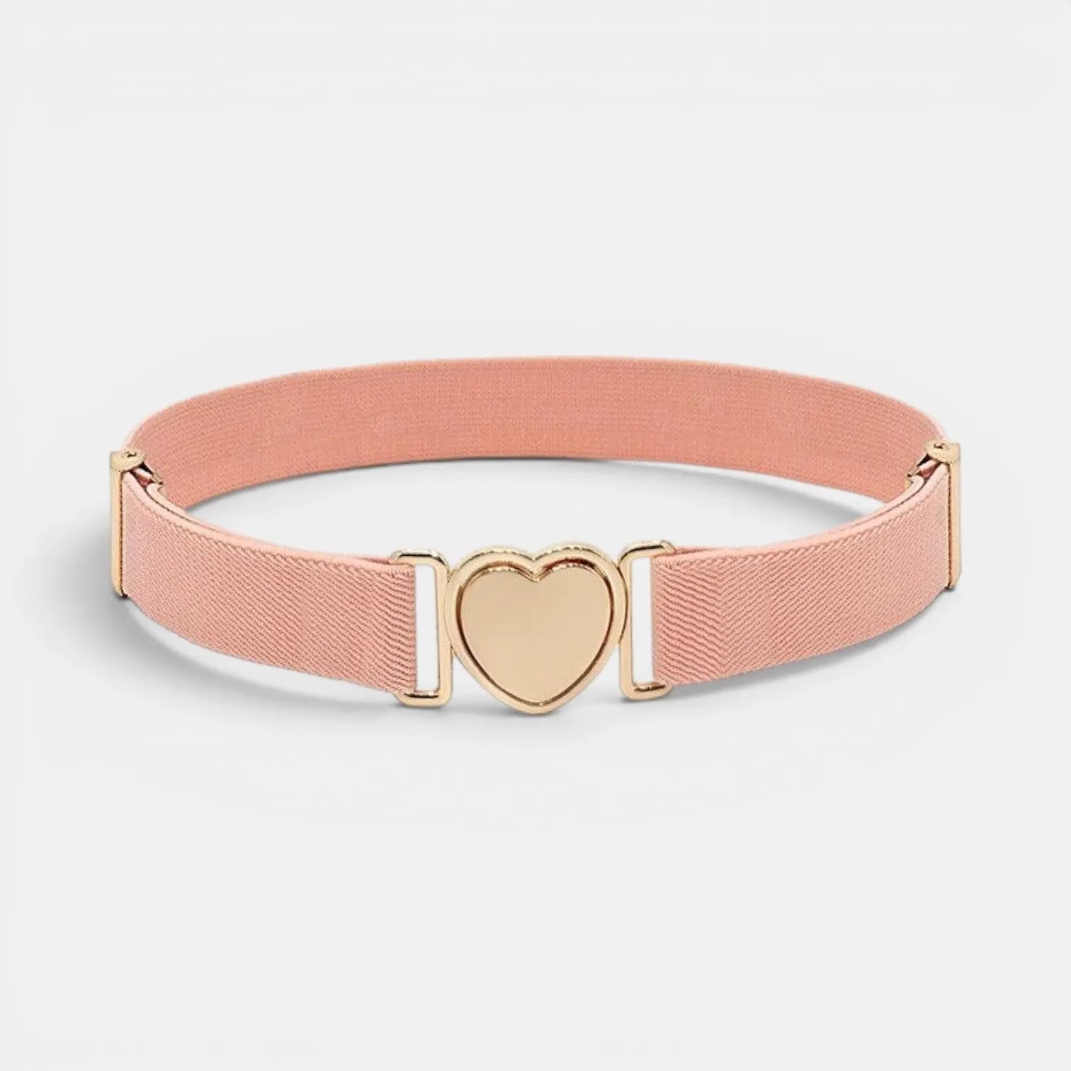 Girls' Elastic Belt Heart Buckle Quick Release | Dotrix | Beltary