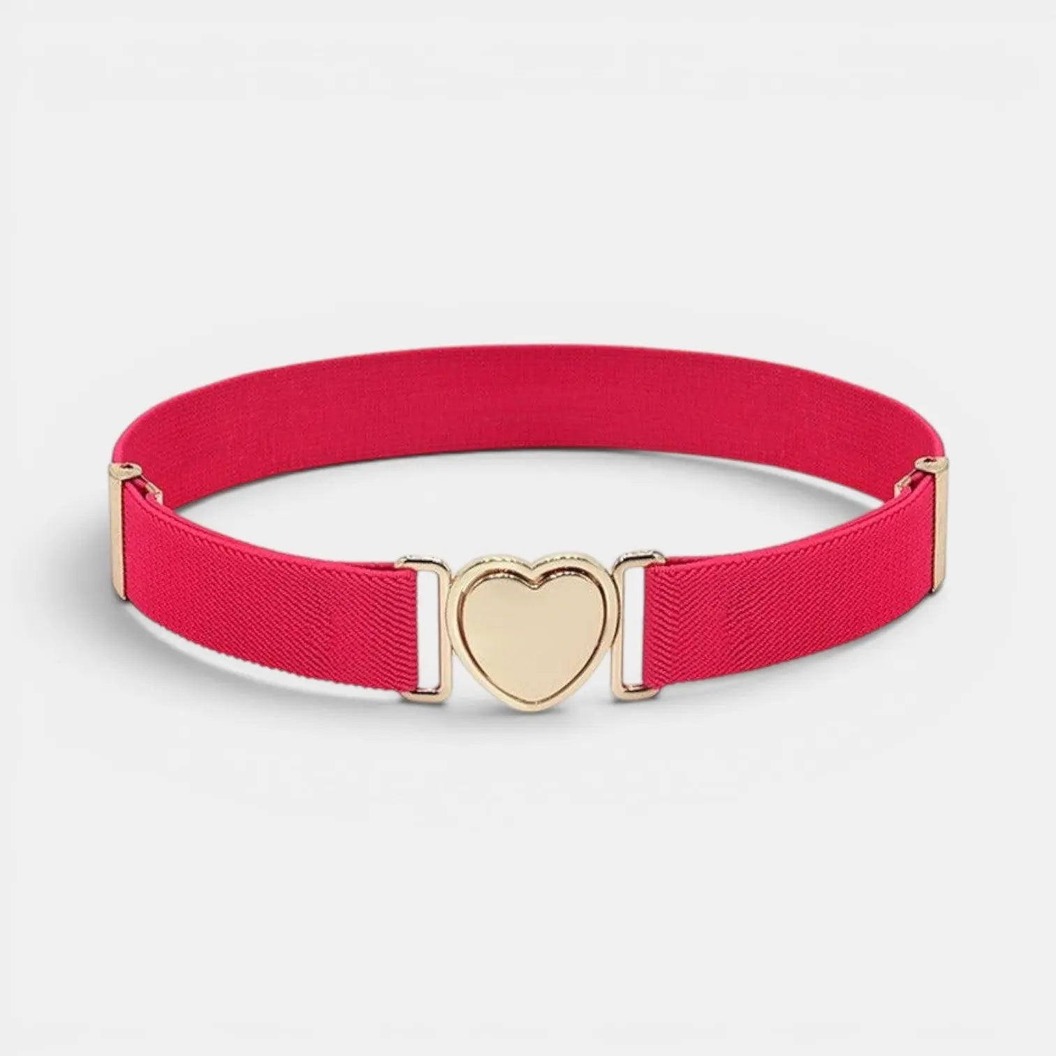 Girls' Elastic Belt Heart Buckle Quick Release | Dotrix | Beltary
