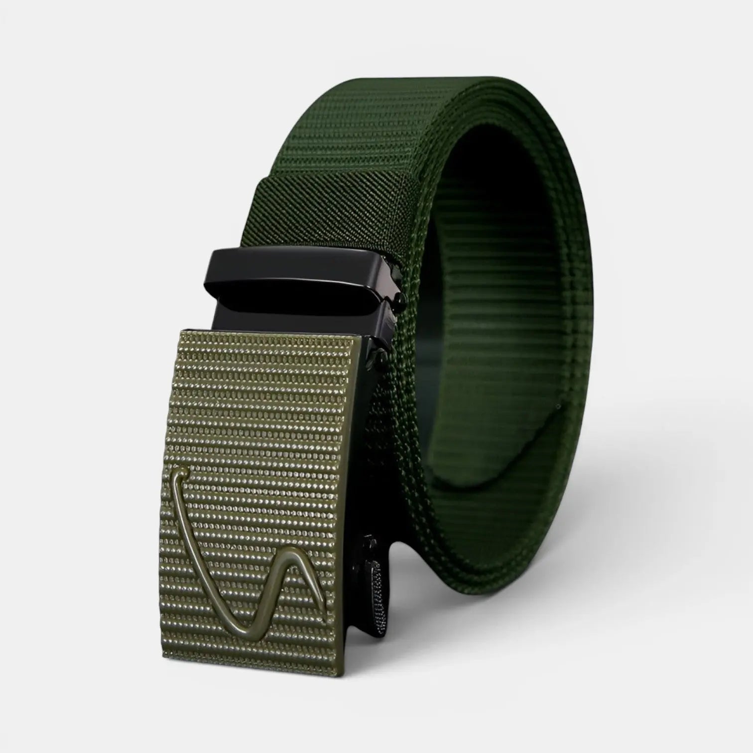 Men's Automatic Braided Nylon Webbing Belt No Holes | Kolvex | Beltary