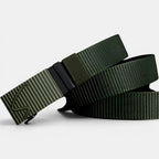 Men's Automatic Braided Nylon Webbing Belt No Holes | Kolvex | Beltary