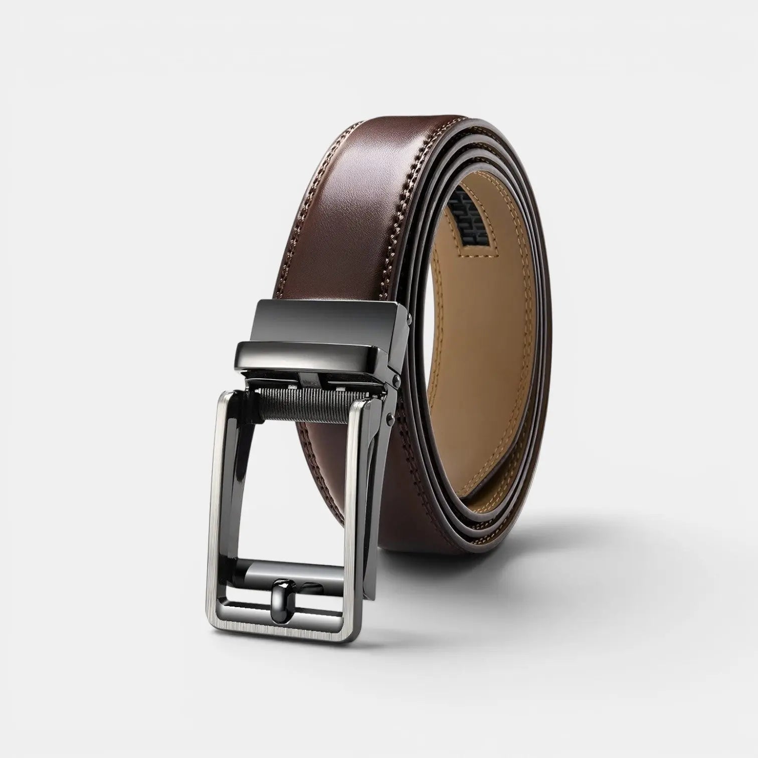Men's Belt No Holes Automatic Buckle | Alvex | Beltary