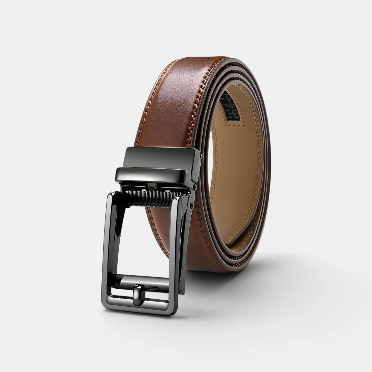 Men's Belt No Holes Automatic Buckle | Alvex | Beltary