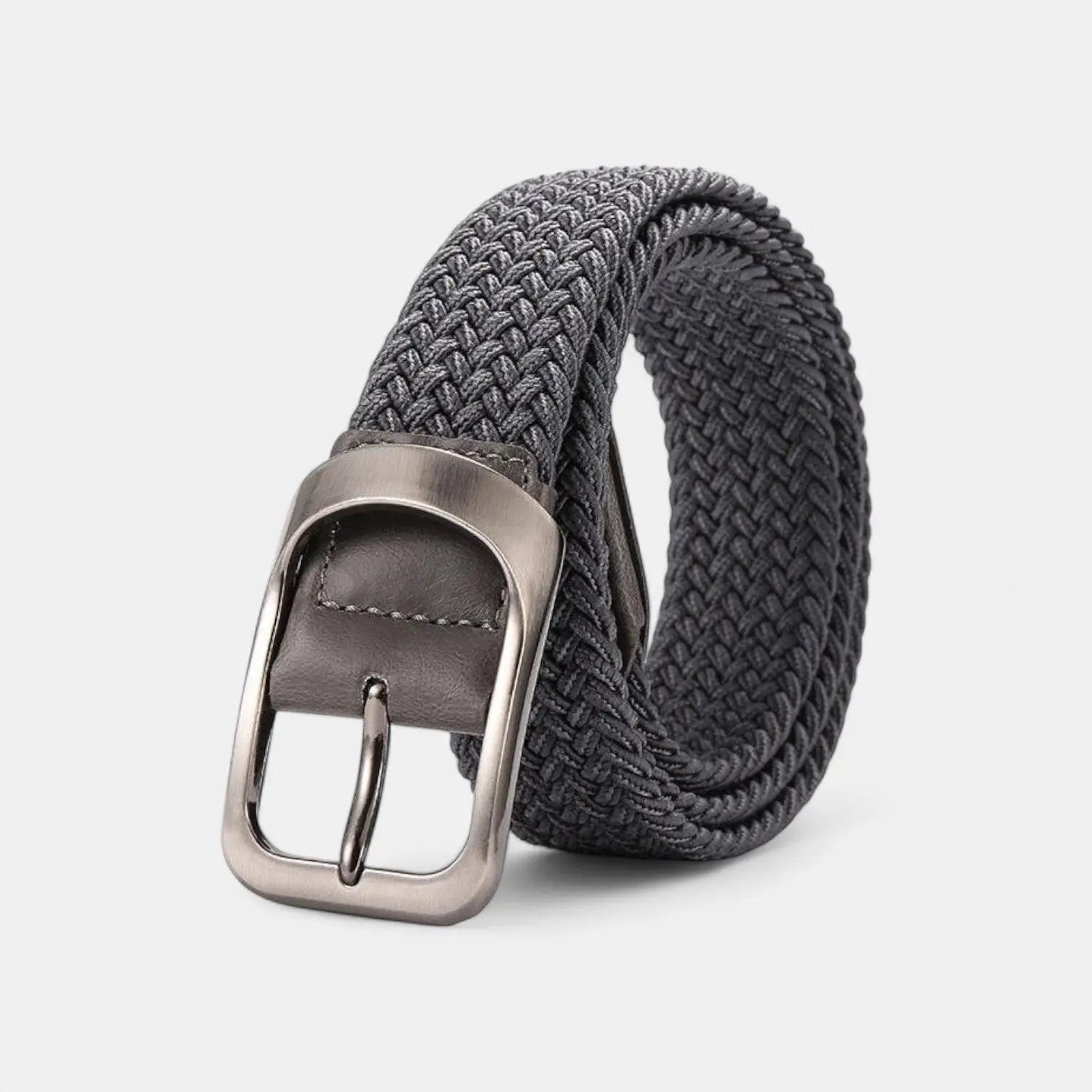 Men's Braided Elastic Belt No Buckle Hole | Bravel | Beltary
