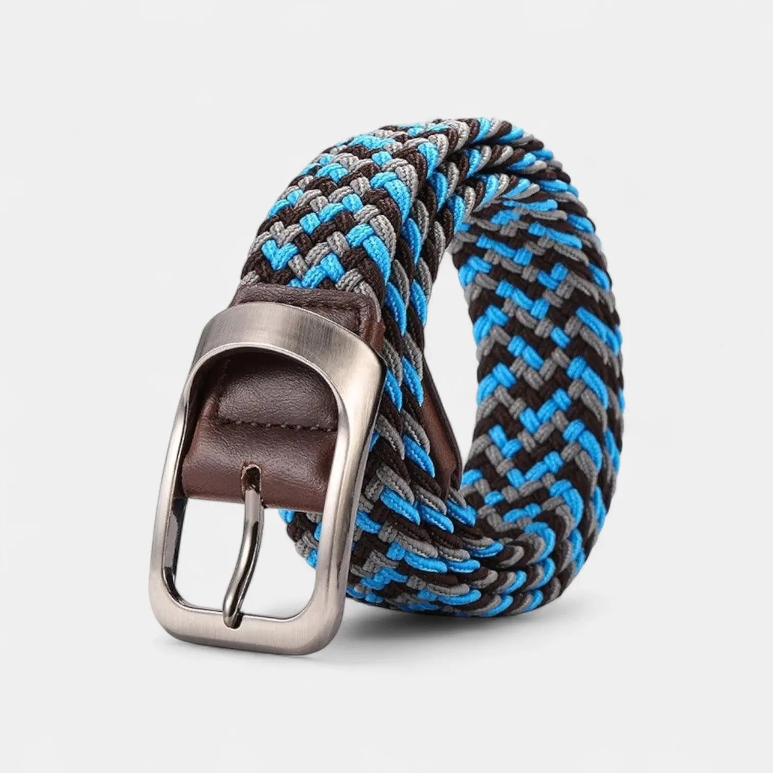 Men's Braided Elastic Belt No Buckle Hole | Bravel | Beltary