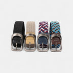Men's Braided Elastic Belt No Buckle Hole | Bravel | Beltary