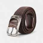 Men's Braided Elastic Belt No Buckle Hole | Bravel | Beltary