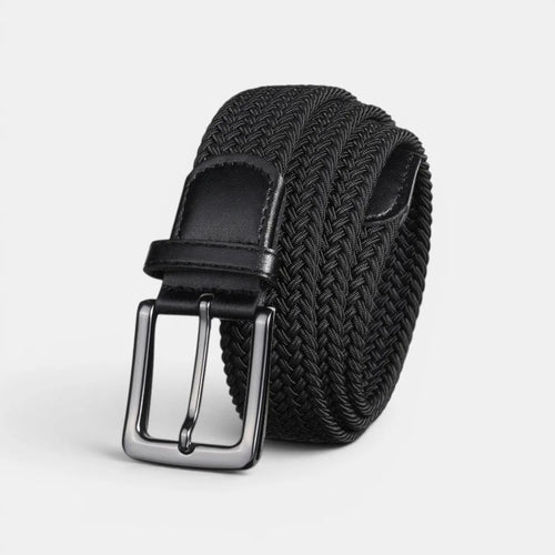 Men's Braided Elastic Belt with Pin Buckle | Trelvox | Beltary