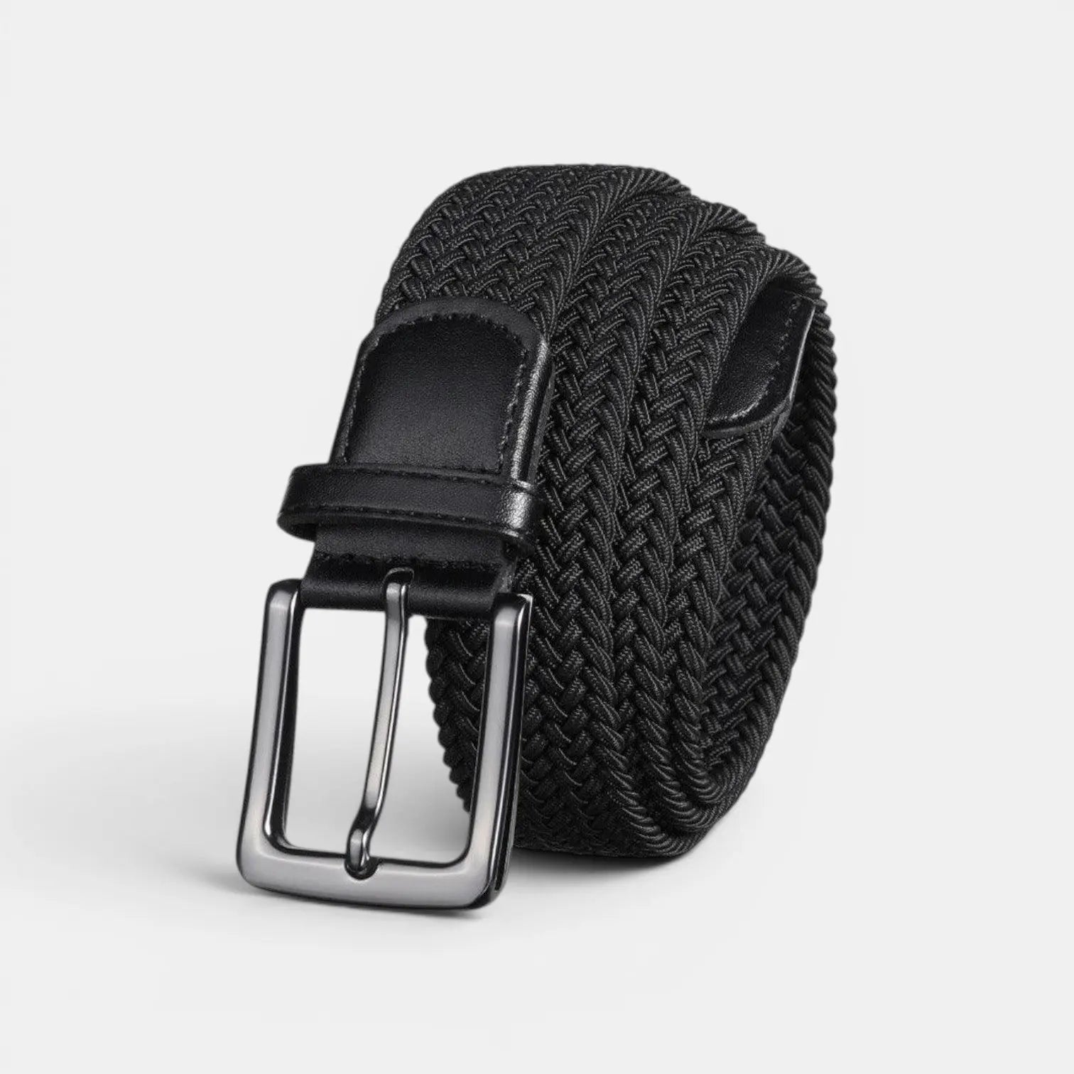 Men's Braided Elastic Belt with Pin Buckle | Trelvox | Beltary