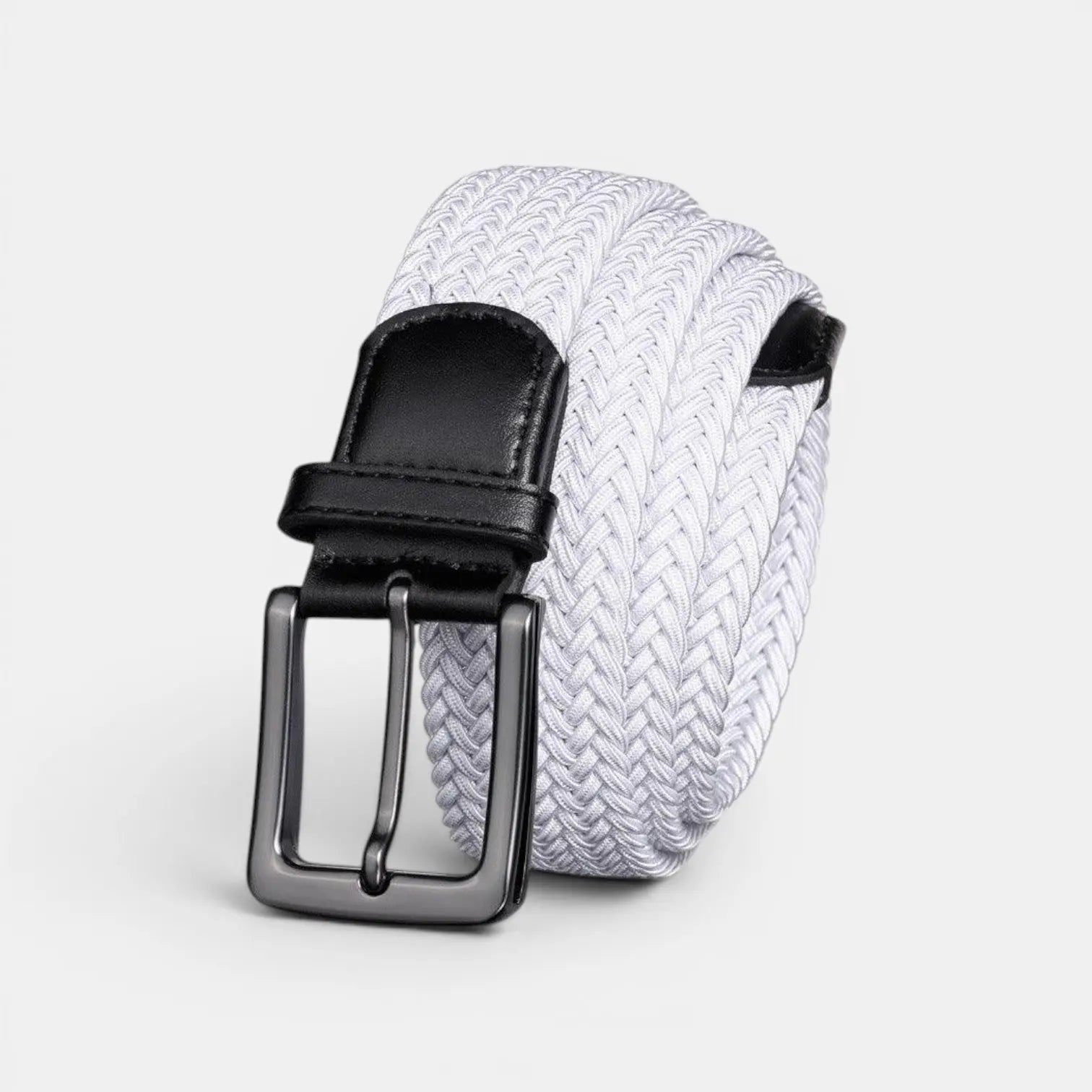 Men's Braided Elastic Belt with Pin Buckle | Trelvox | Beltary