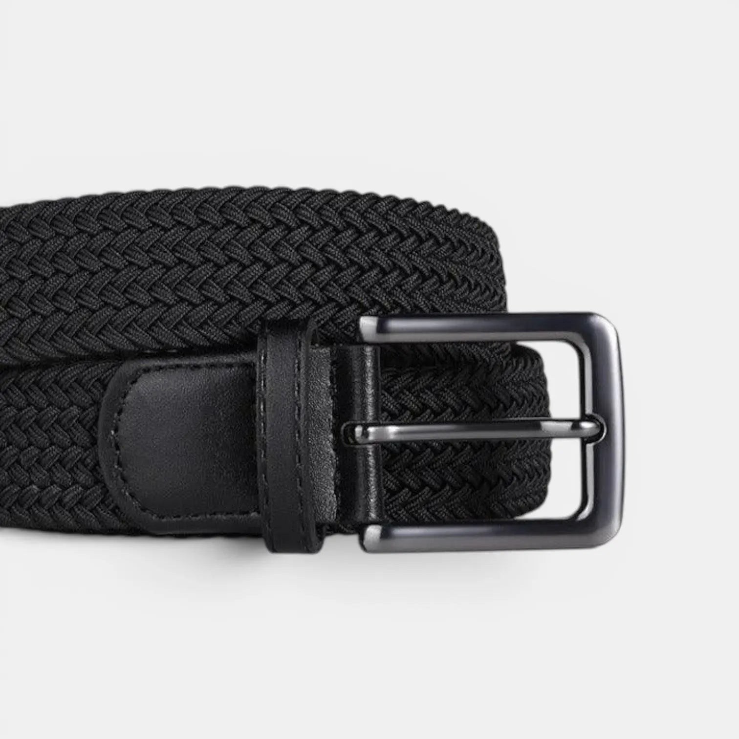Men's Braided Elastic Belt with Pin Buckle | Trelvox | Beltary