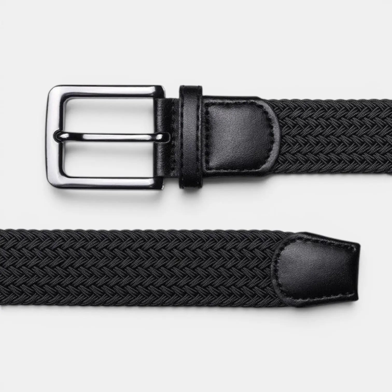Men's Braided Elastic Belt with Pin Buckle | Trelvox | Beltary