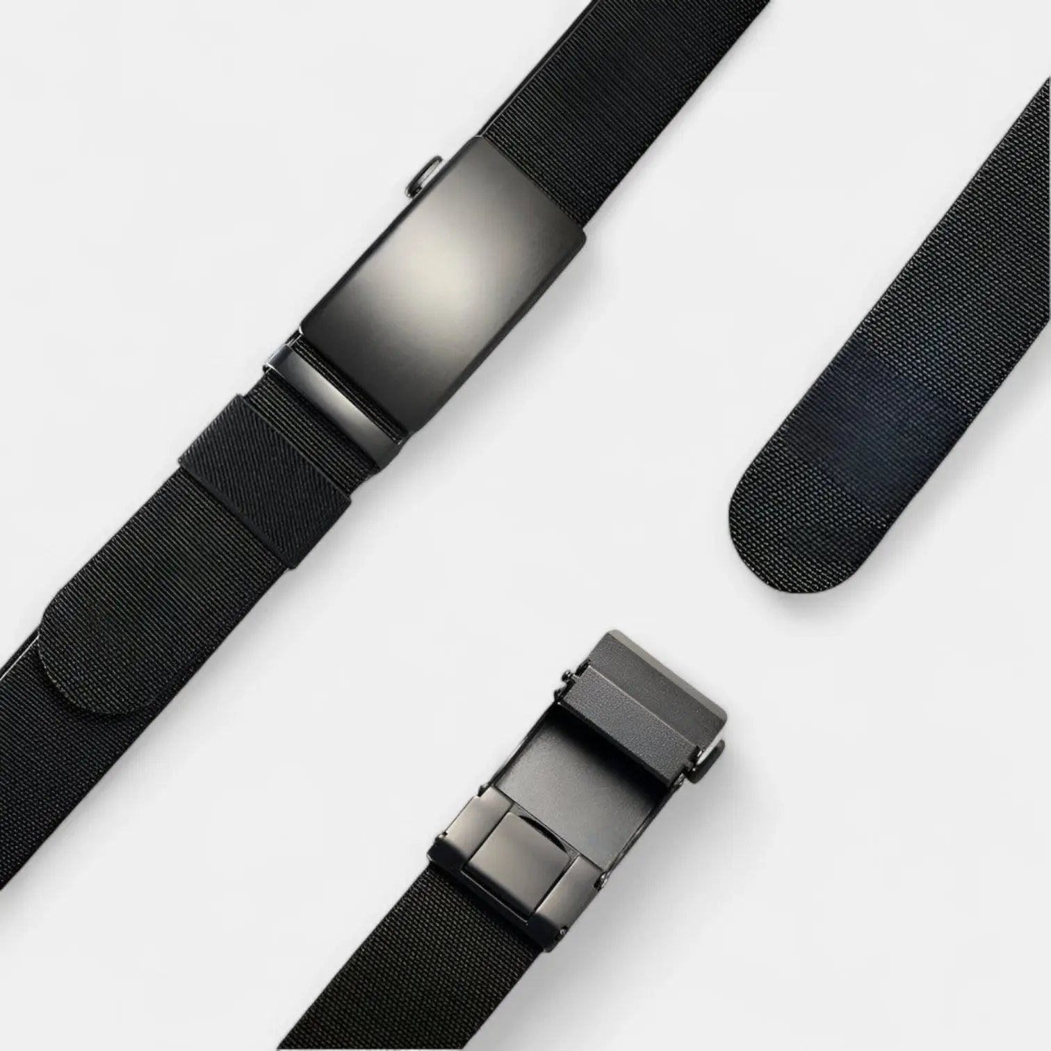 Men's Braided Elastic Canvas Belt with Automatic Buckle | Tolvex | Beltary