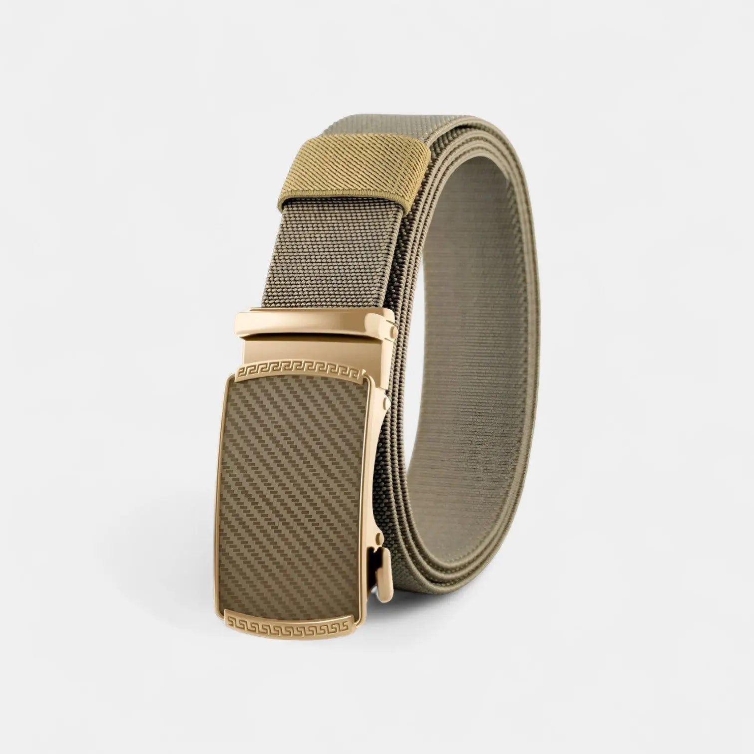 Men's Braided Elastic Canvas Belt with Automatic Buckle | Tolvex | Beltary