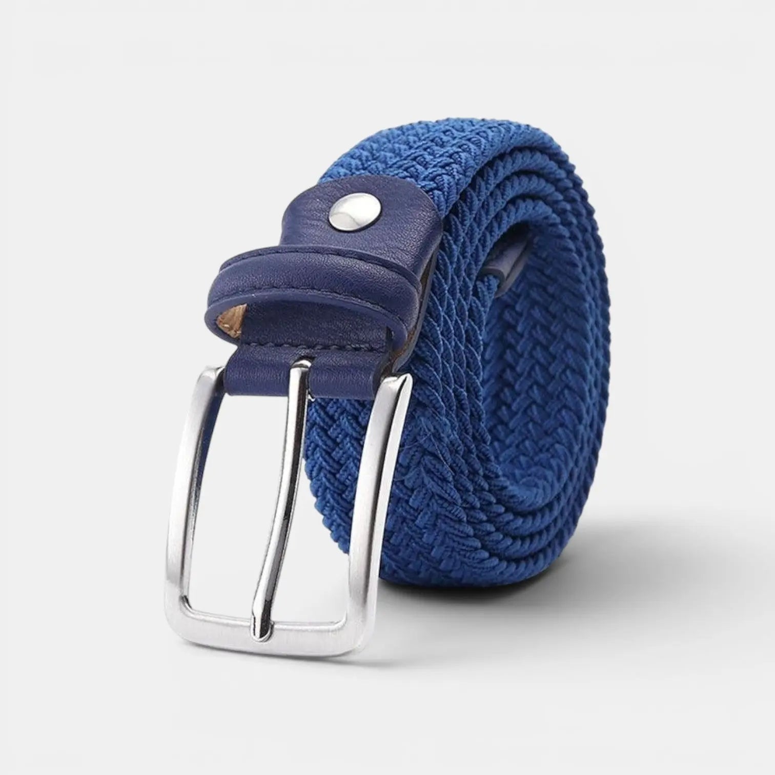 Men's Braided Elastic Fabric Belt Buckle-Free Hole-Free | Eltico | Beltary