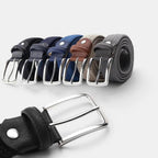 Men's Braided Elastic Fabric Belt Buckle-Free Hole-Free | Eltico | Beltary