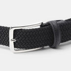 Men's Braided Elastic Fabric Belt Buckle-Free Hole-Free | Eltico | Beltary