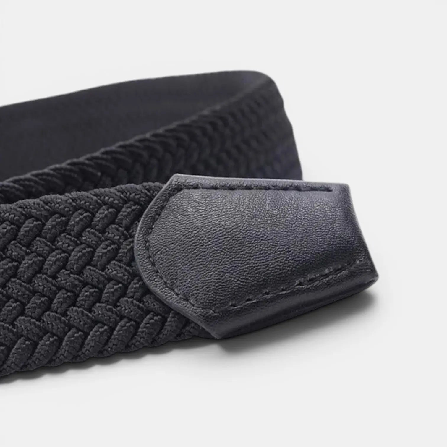Men's Braided Elastic Fabric Belt Buckle-Free Hole-Free | Eltico | Beltary