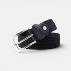 Men's Braided Elastic Fabric Belt Buckle-Free Hole-Free | Eltico | Beltary