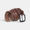 Men's Casual Full Grain Leather Belt with Light Stitching | Kalvex | Beltary