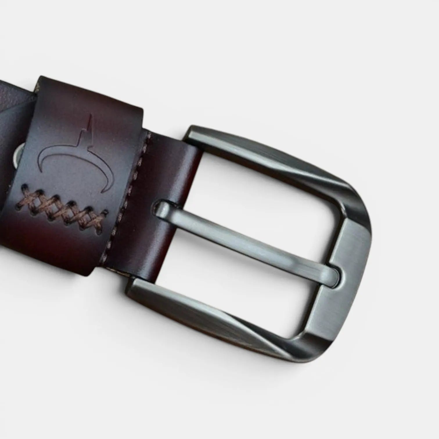 Men's Casual Vintage Look Leather Belt Buckle | Kordax | Beltary