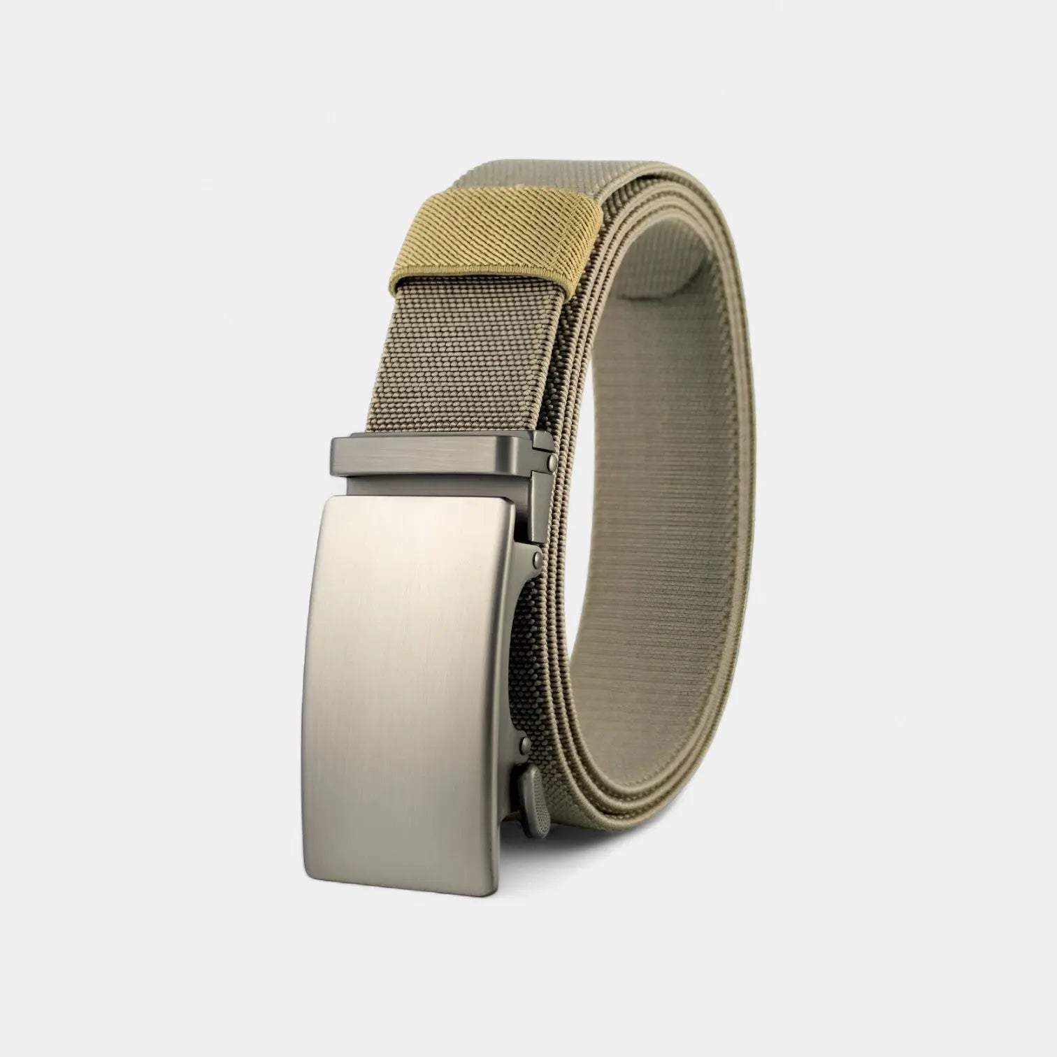 Men's Elastic Canvas Belt Automatic Buckle No Holes | Torvex | Beltary