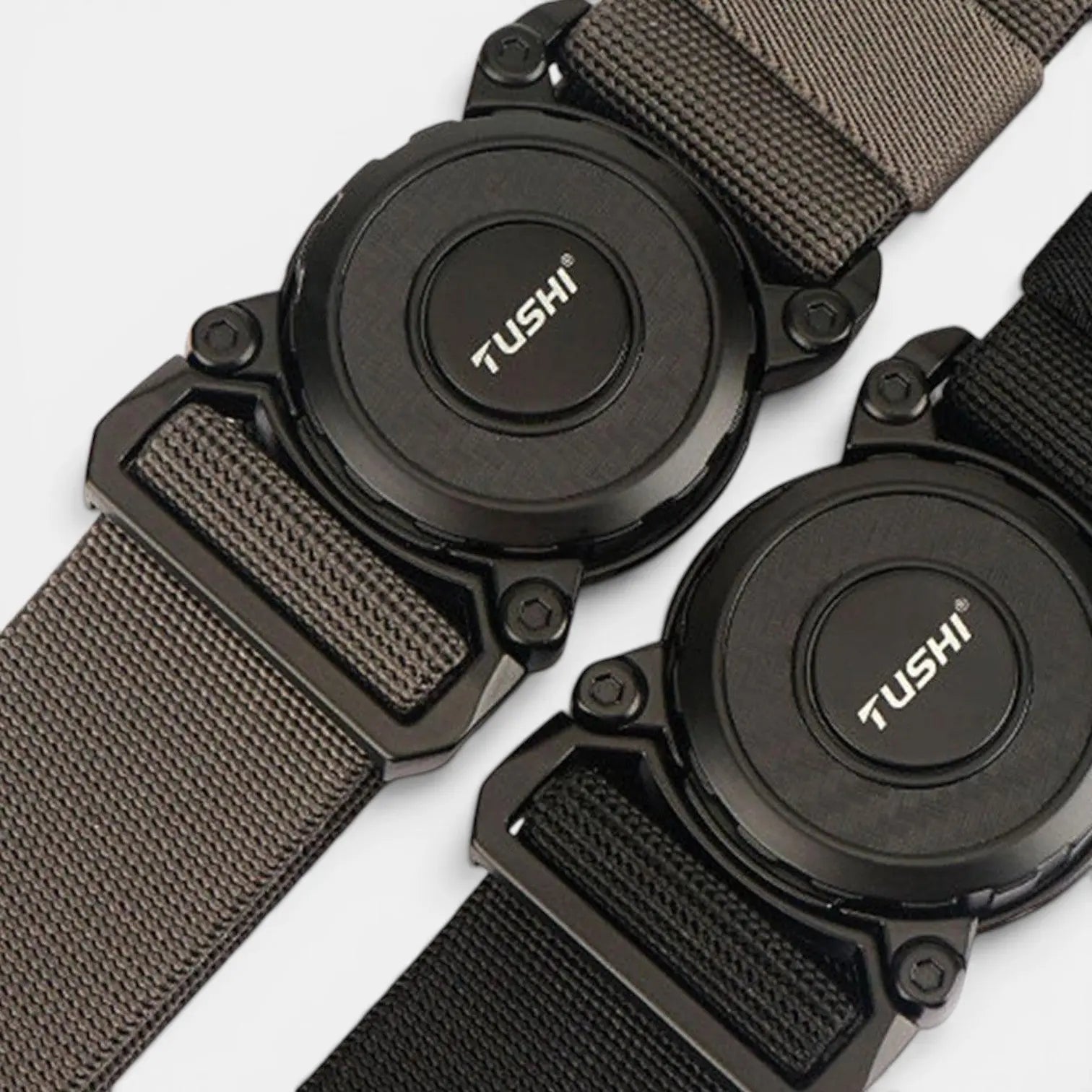 Men's Elastic Military Nylon Belt with Tactical Buckle | Kolvax | Beltary