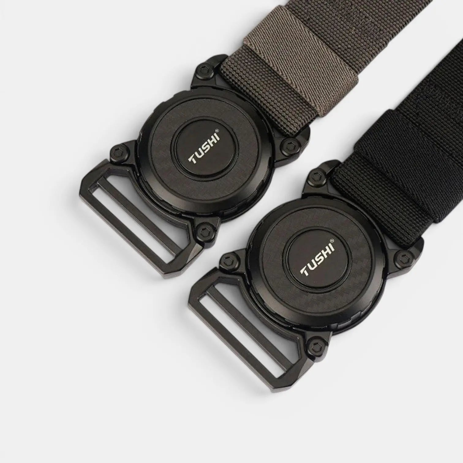 Men's Elastic Military Nylon Belt with Tactical Buckle | Kolvax | Beltary