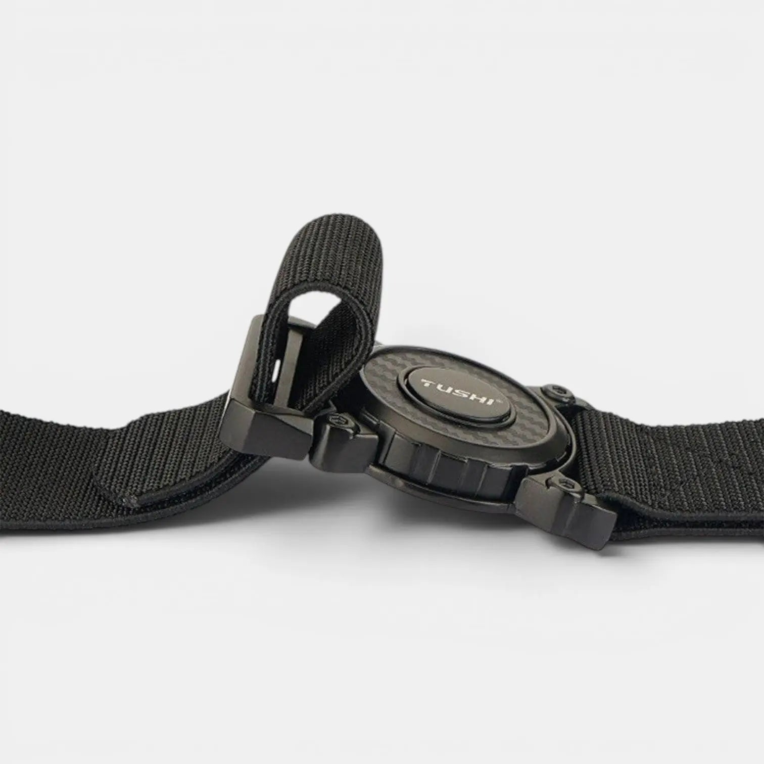 Men's Elastic Military Nylon Belt with Tactical Buckle | Kolvax | Beltary