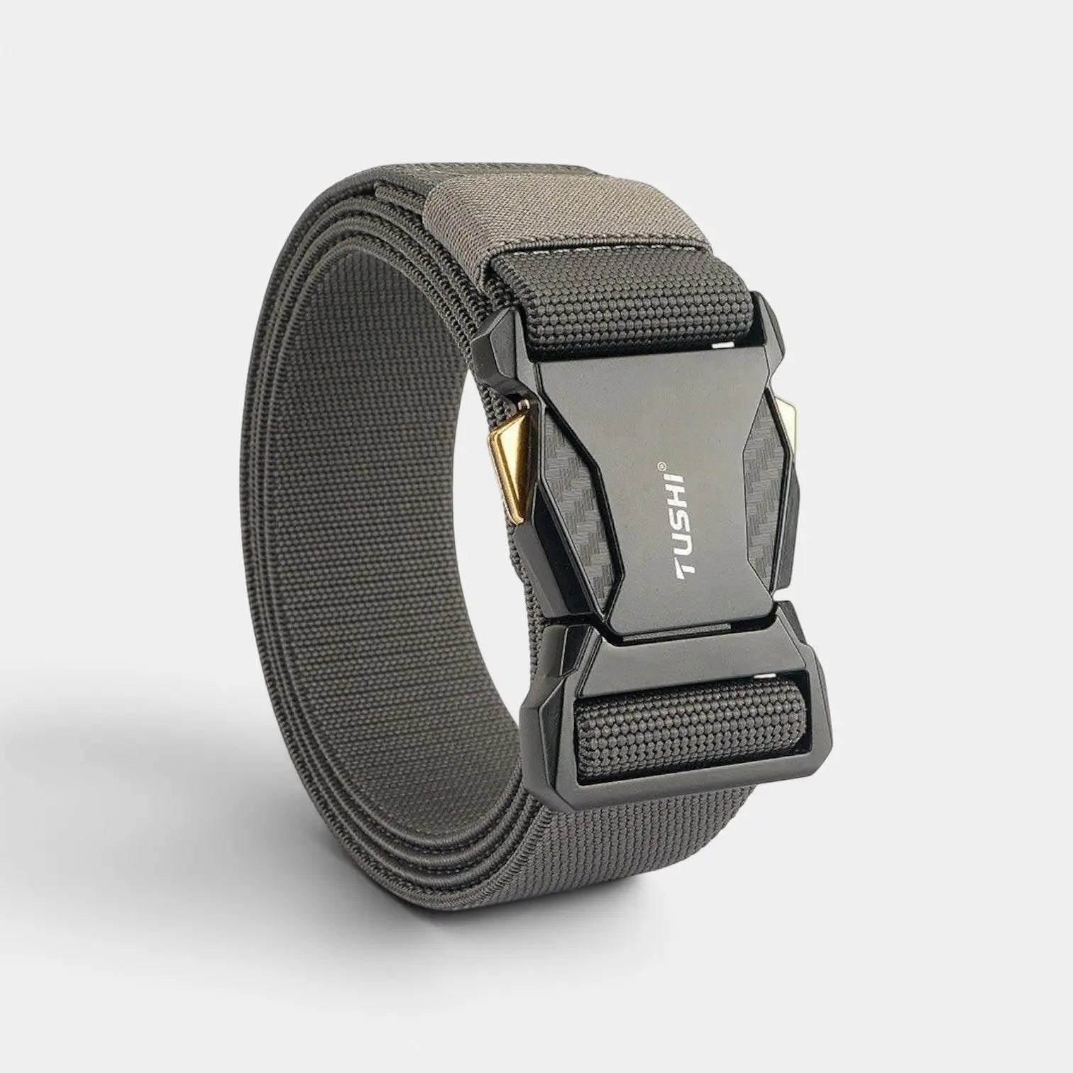 Men's Elastic Nylon Military Belt Rectangular Buckle | Zontax | Beltary