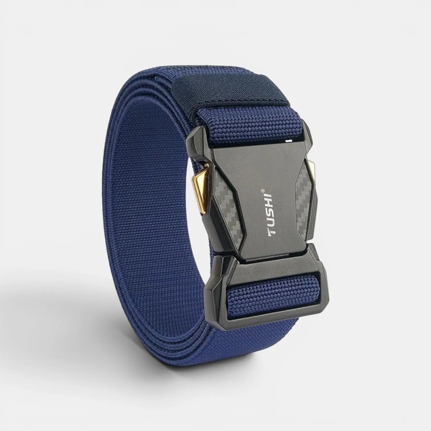 Men's Elastic Nylon Military Belt Rectangular Buckle | Zontax | Beltary