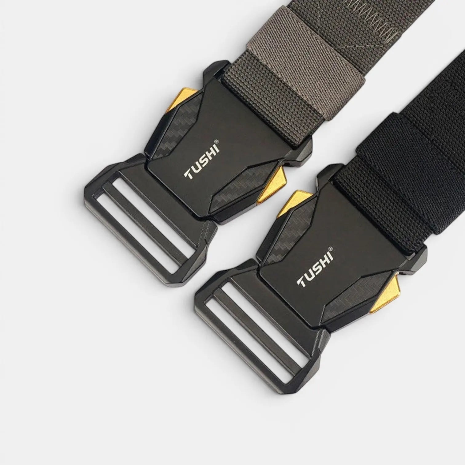 Men's Elastic Nylon Military Belt Rectangular Buckle | Zontax | Beltary