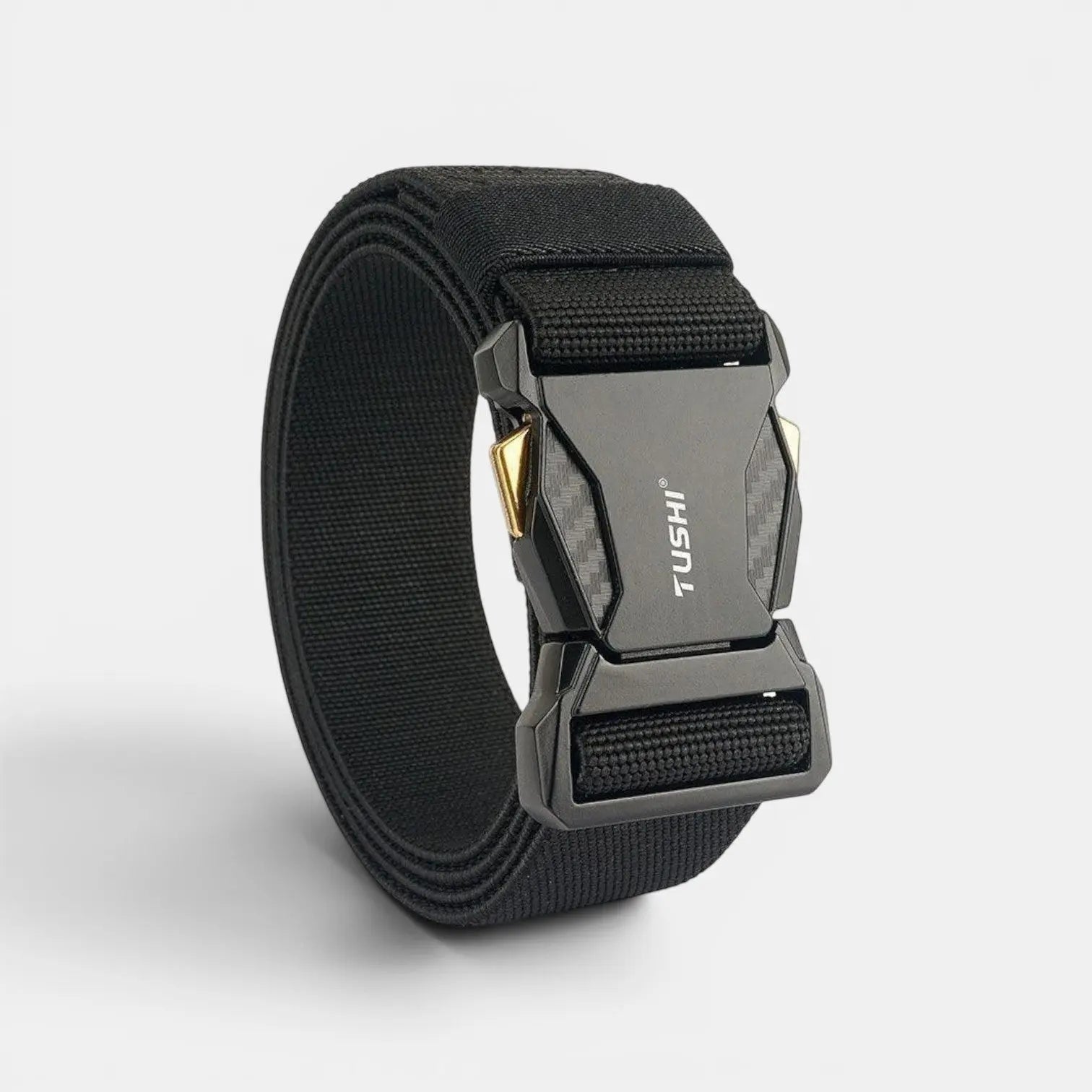 Men's Elastic Nylon Military Belt Rectangular Buckle | Zontax | Beltary