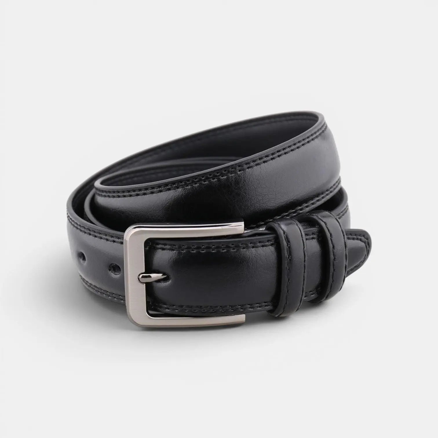 Men's Formal Aged Leather Belt with Pin Buckle | Vielo | Beltary