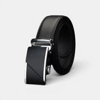 Men's Formal Leather Belt Automatic Buckle Black | Noblix | Beltary
