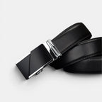 Men's Formal Leather Belt Automatic Buckle Black | Noblix | Beltary