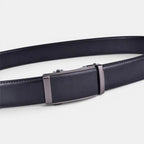 Men's Formal Leather Belt Black Automatic Buckle | Forme | Beltary