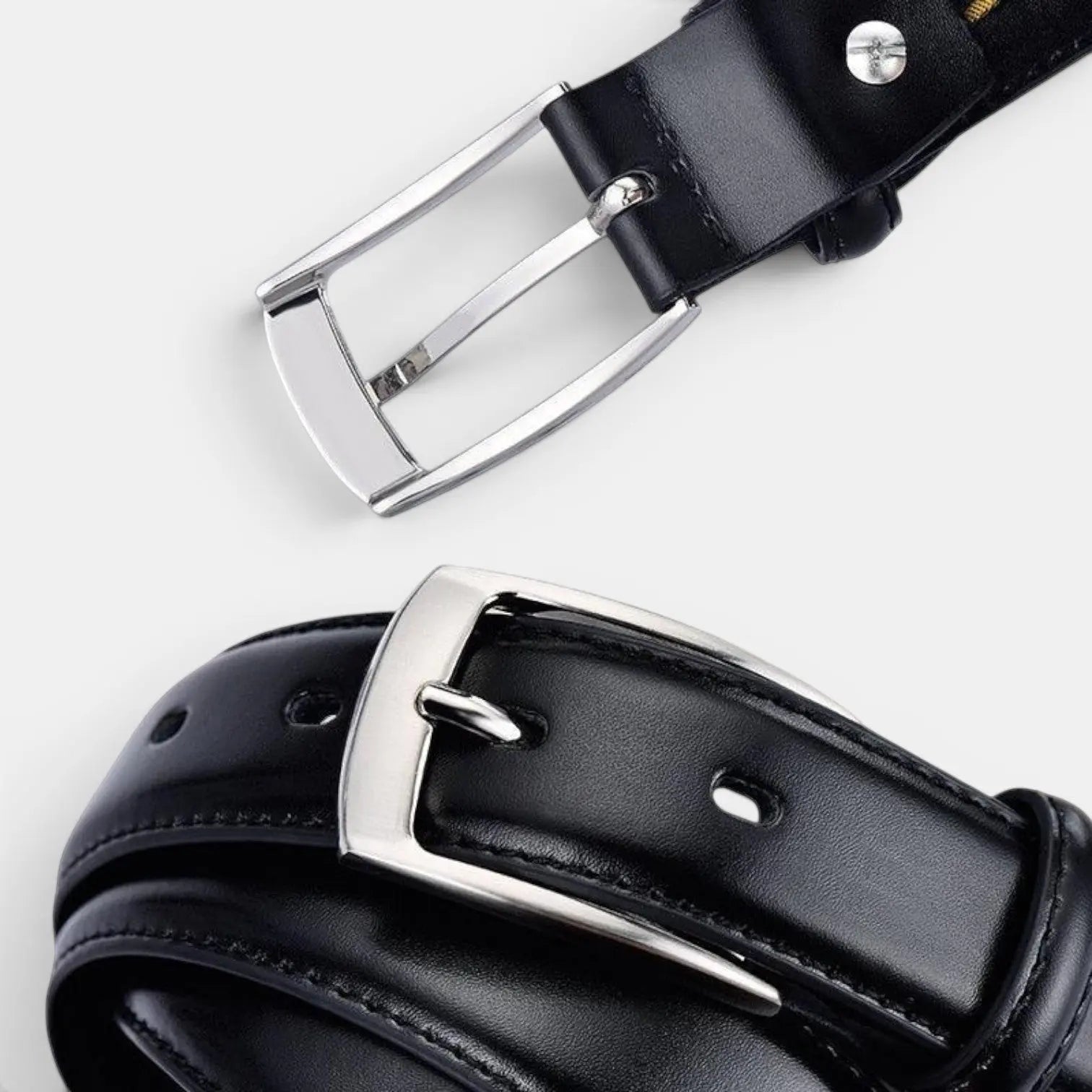 Men's Formal Leather Belt for Suits Pin Buckle | Fornex | Beltary