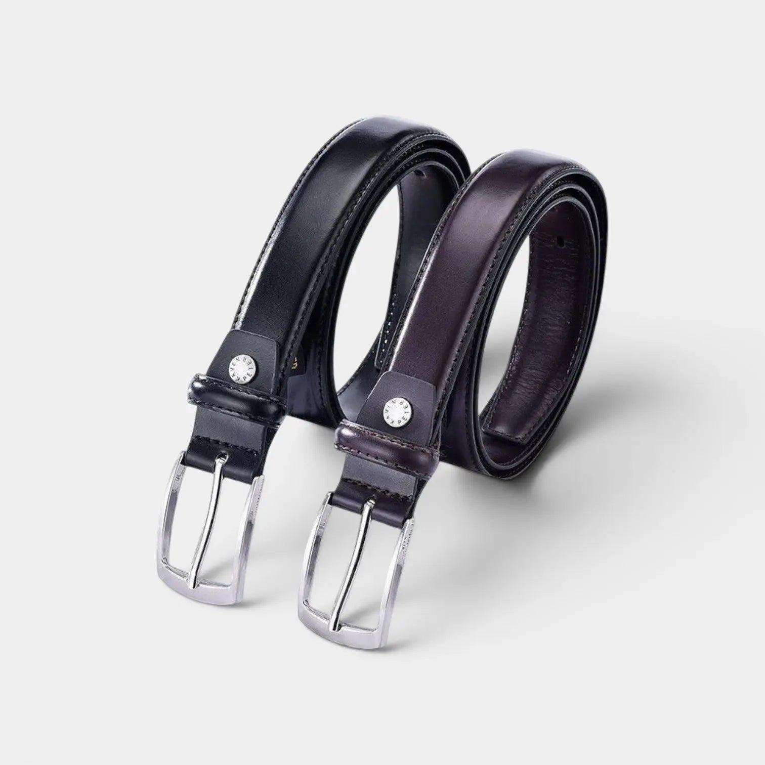 Men's Formal Leather Belt for Suits Pin Buckle | Fornex | Beltary