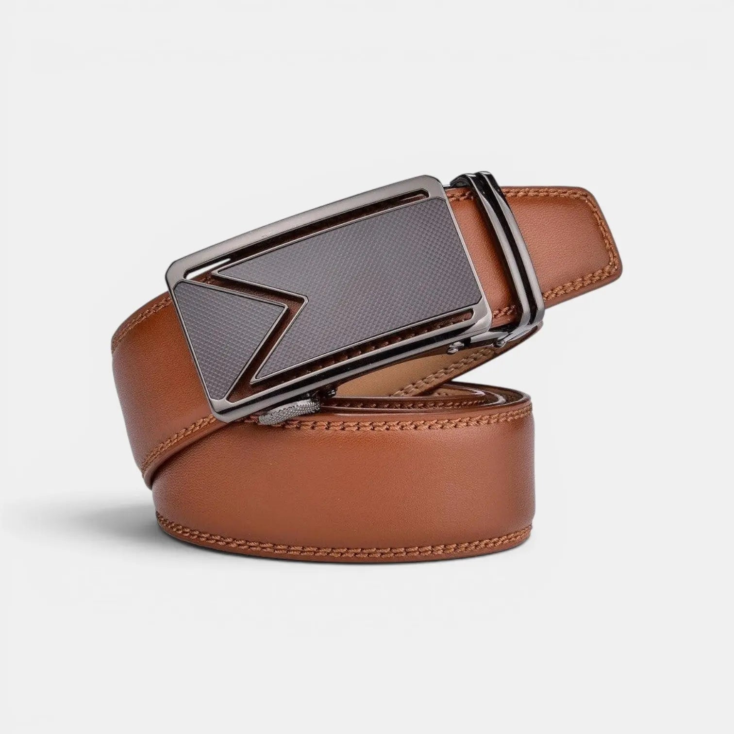 Men's Formal Leather Belt with Automatic Buckle | Dricav | Beltary