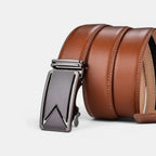 Men's Formal Leather Belt with Automatic Buckle | Dricav | Beltary