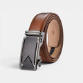 Men's Formal Leather Belt with Automatic Buckle | Dricav | Beltary